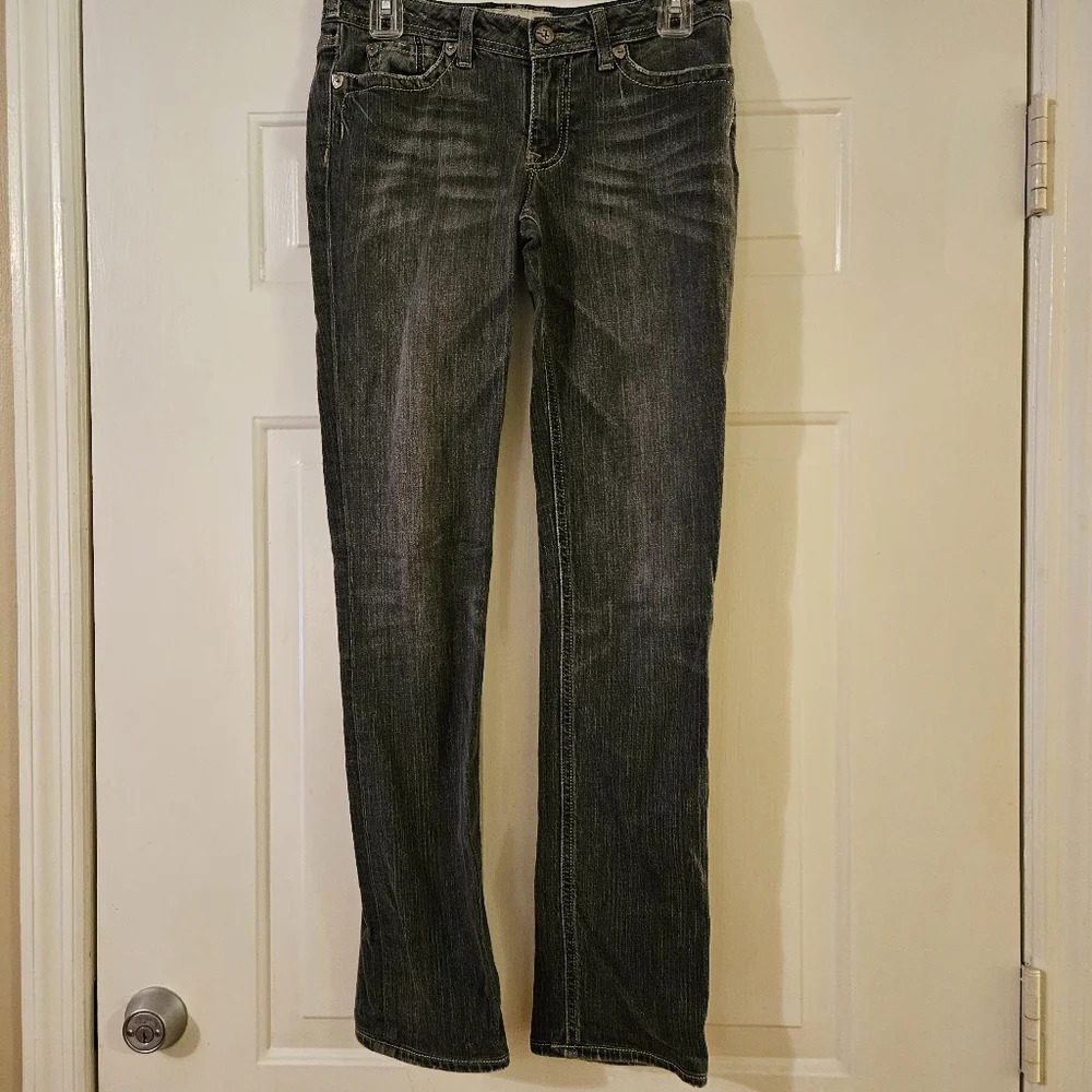 J & Company Born in California Beverly Gray Jeans Size 28